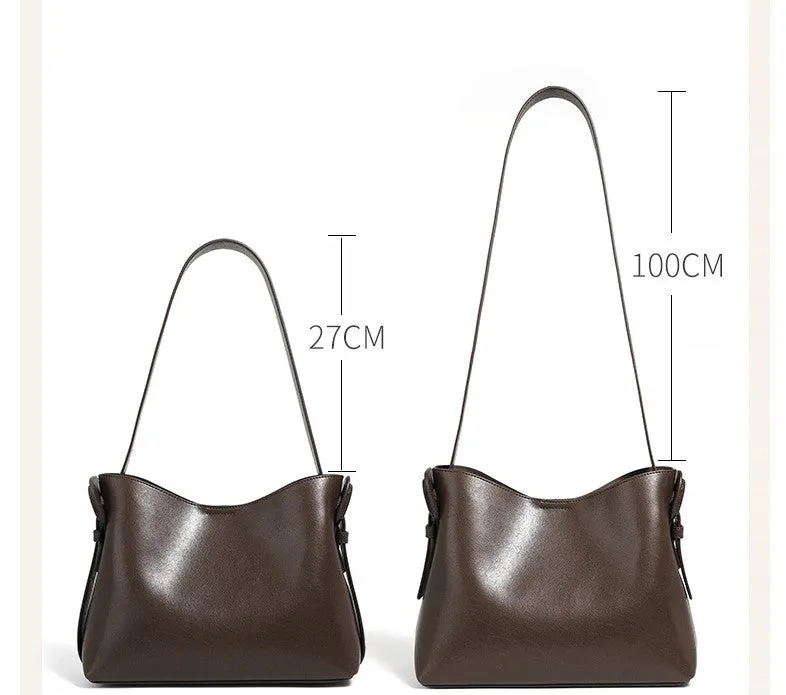 28CM Simple Commuter Crossbody Bag Handheld Tote Bag 2976 black