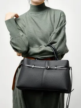 35CM Handheld Large Capacity Commuter Platinum Women's briefcase 2953 black