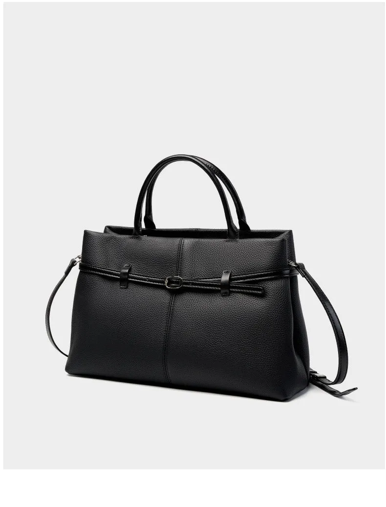 35CM Handheld Large Capacity Commuter Platinum Women's briefcase 2953 black