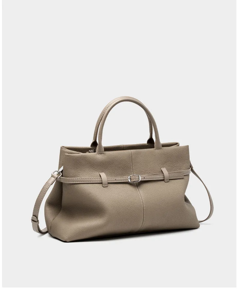 35CM Handheld Large Capacity Commuter Platinum Women's briefcase 2953 elephant Grey