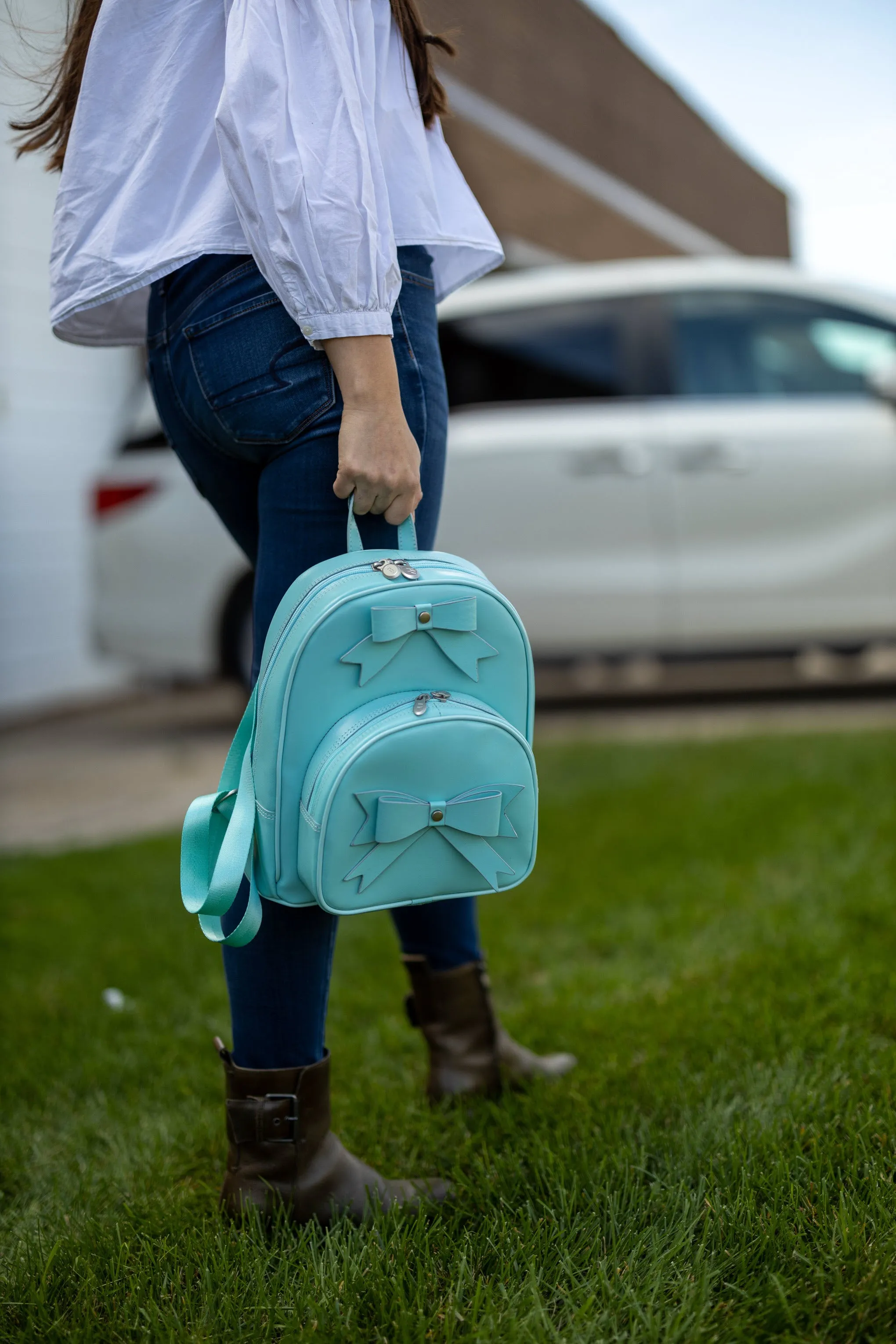 ARCHES | Leather Mini Backpack