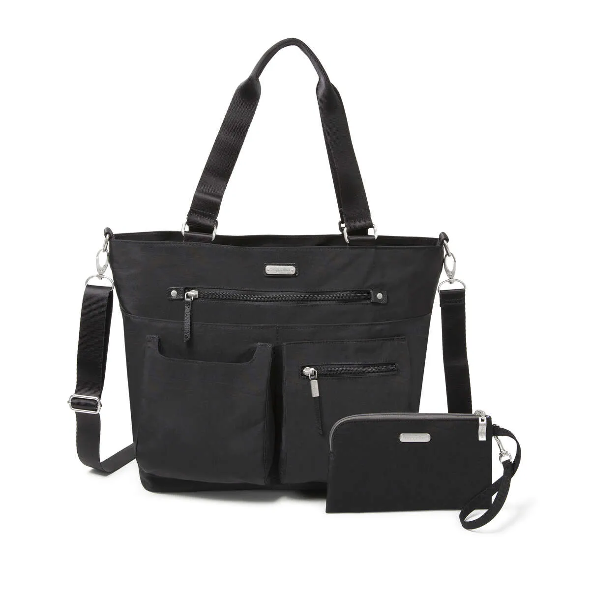 Baggallini Any Day Tote With RFID Phone Wristlet