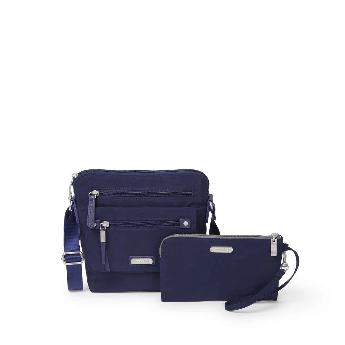 Baggallini Escape Crossbody with rfid phone wristlet