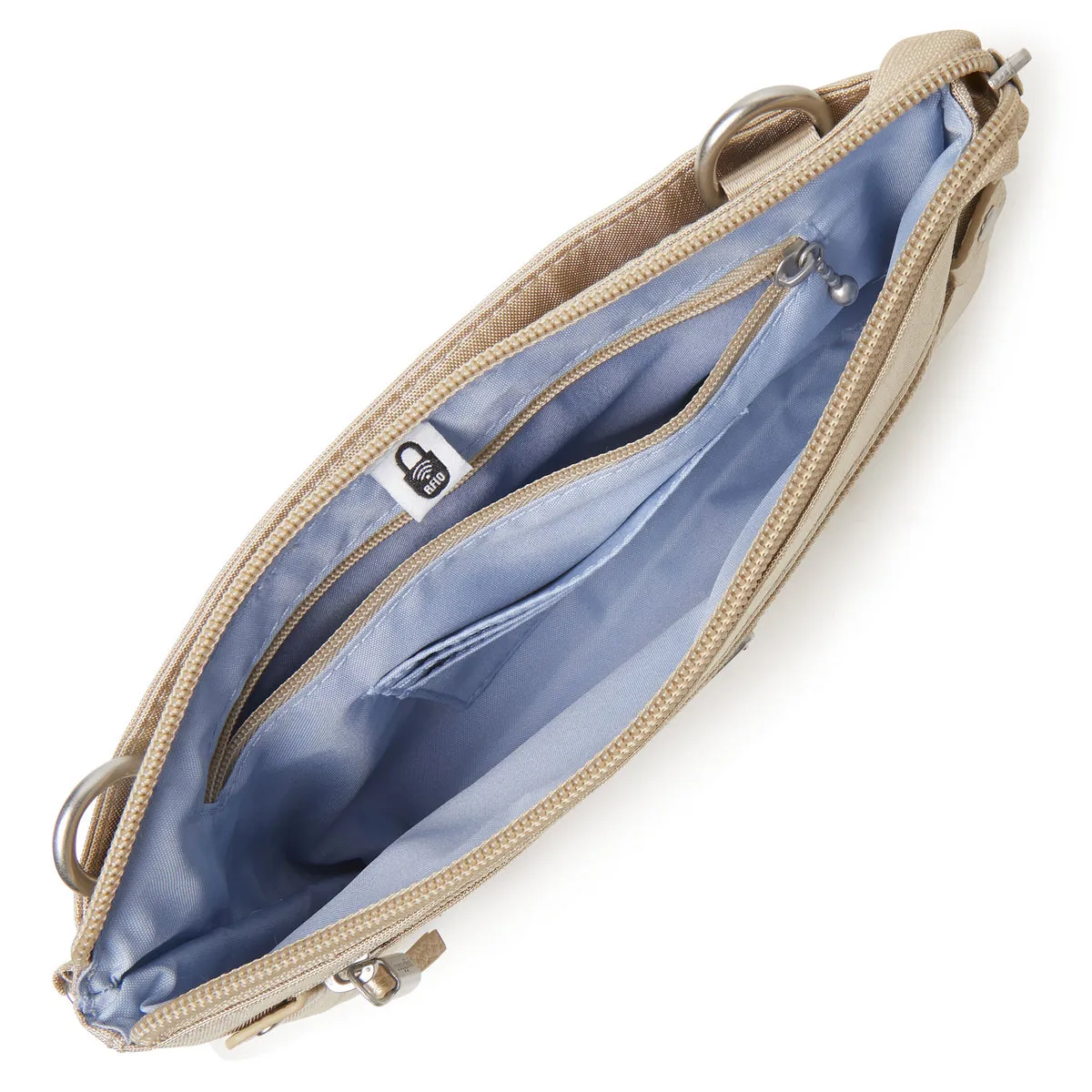 Baggallini RFID Transit Bagg - Champagne