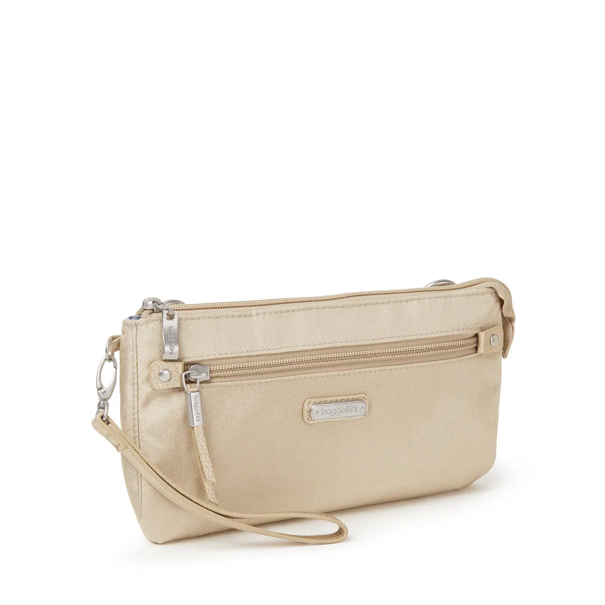 Baggallini RFID Transit Bagg - Champagne