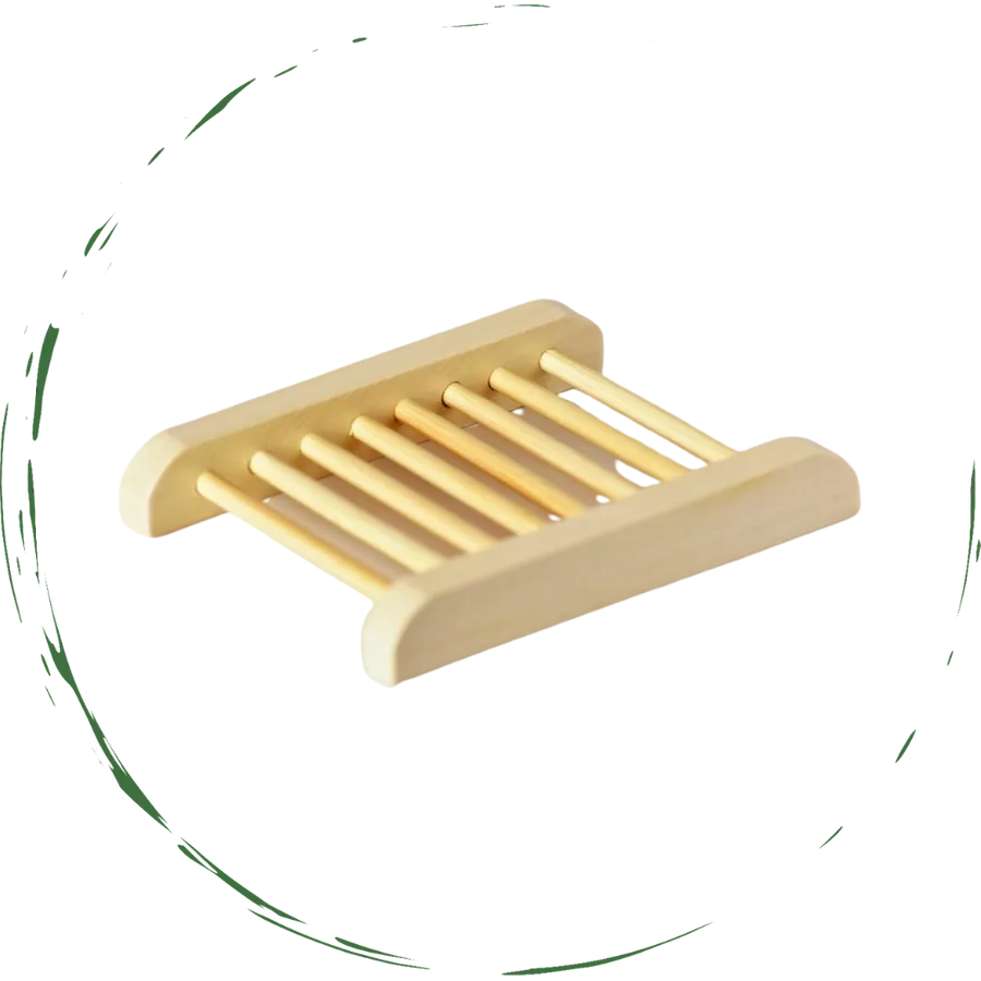 Bamboo Soap Bar Dish. Eco-Friendly by BeNat