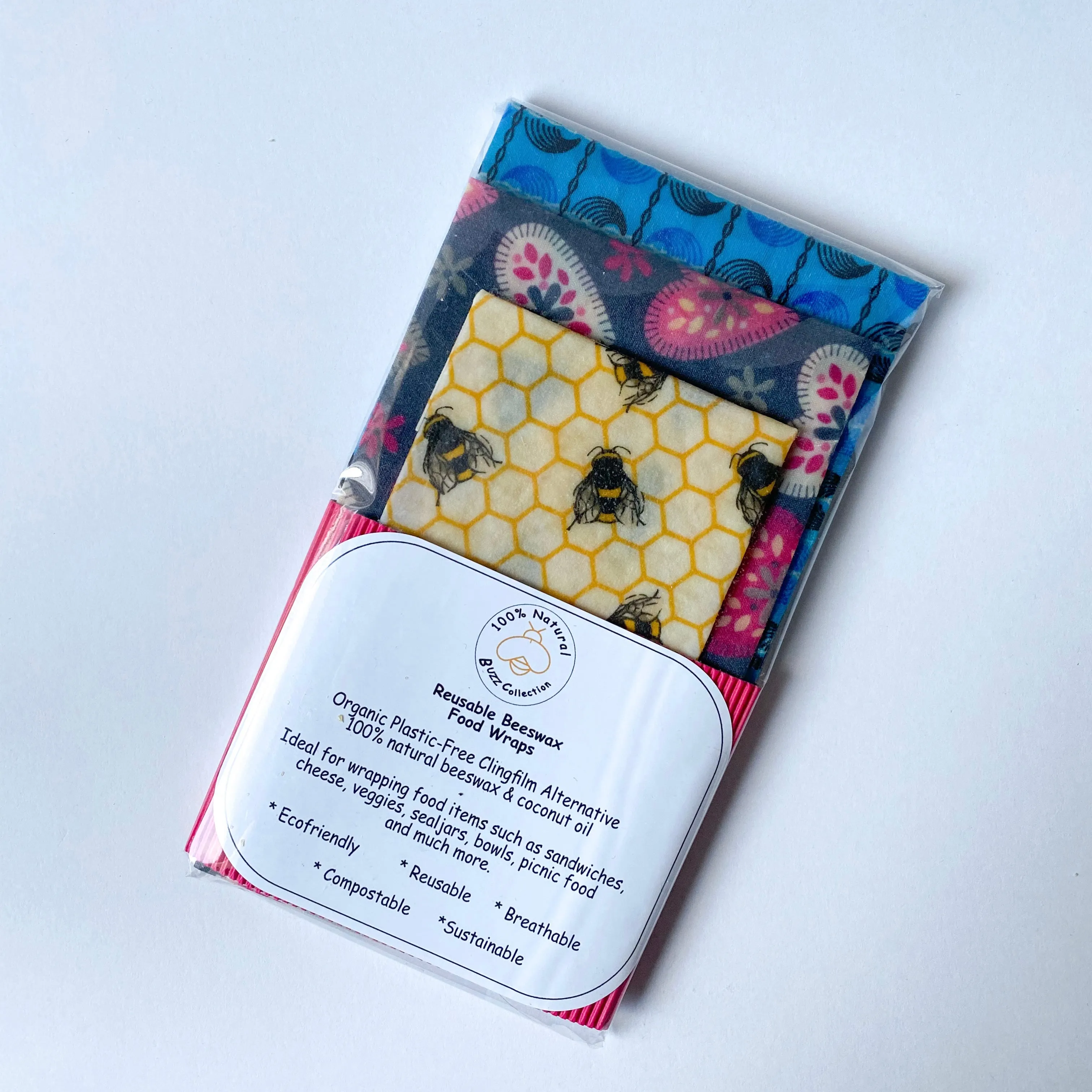 Beeswax Food Wraps (3 pack)