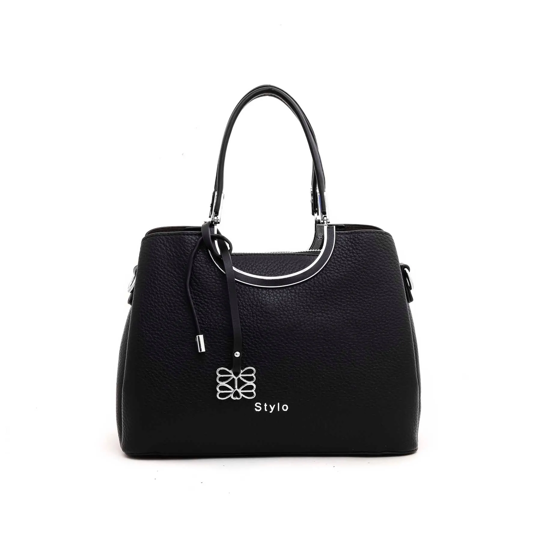 Black Formal Hand Bag P35960