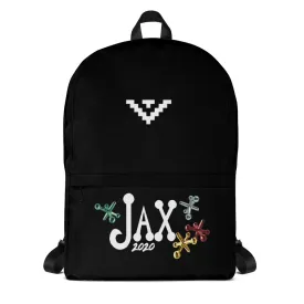 Black Logo Backpack