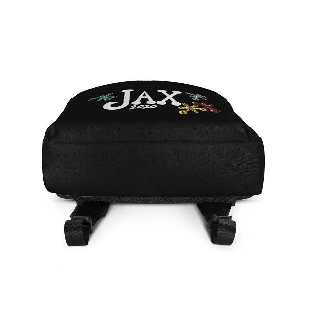 Black Logo Backpack