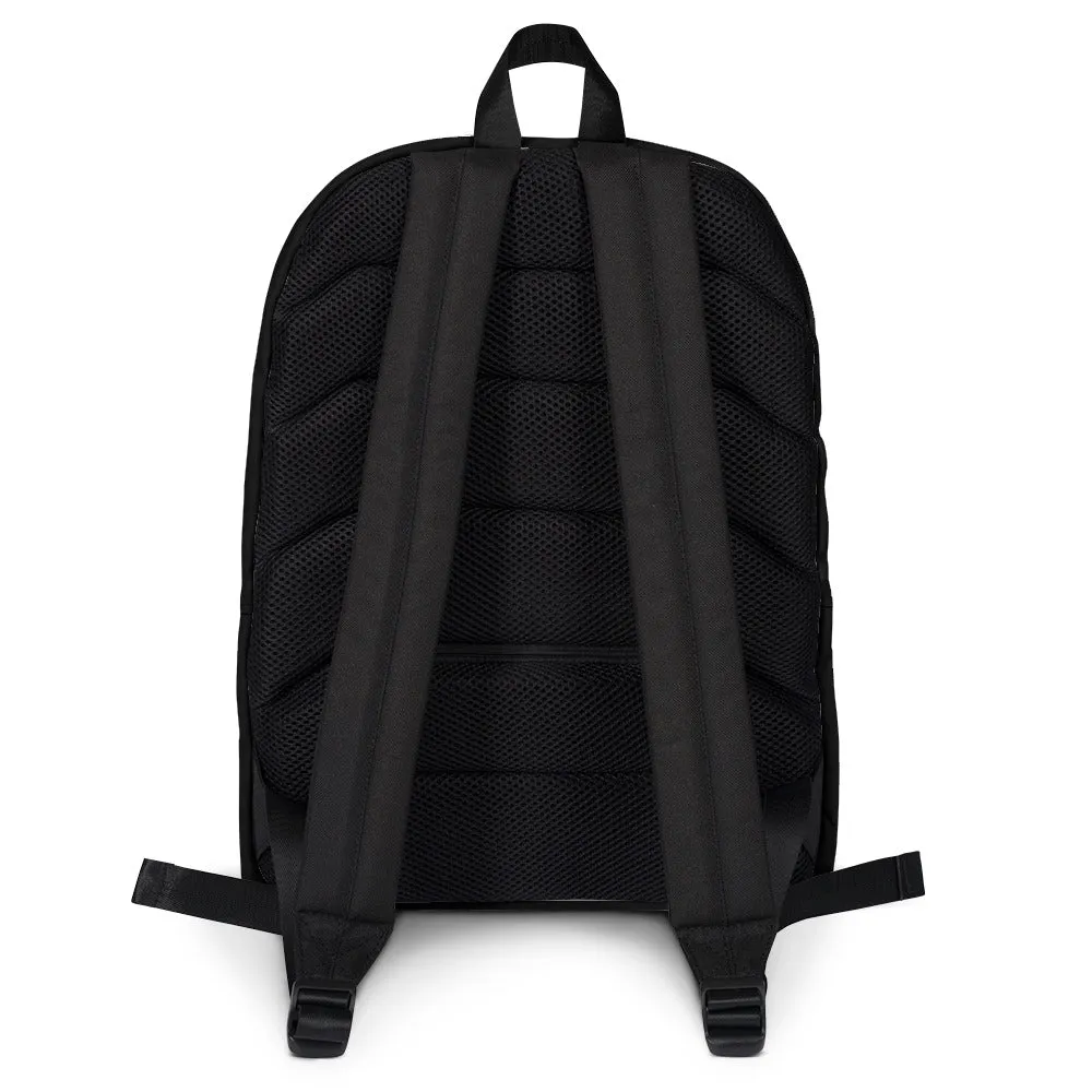 Black Logo Backpack