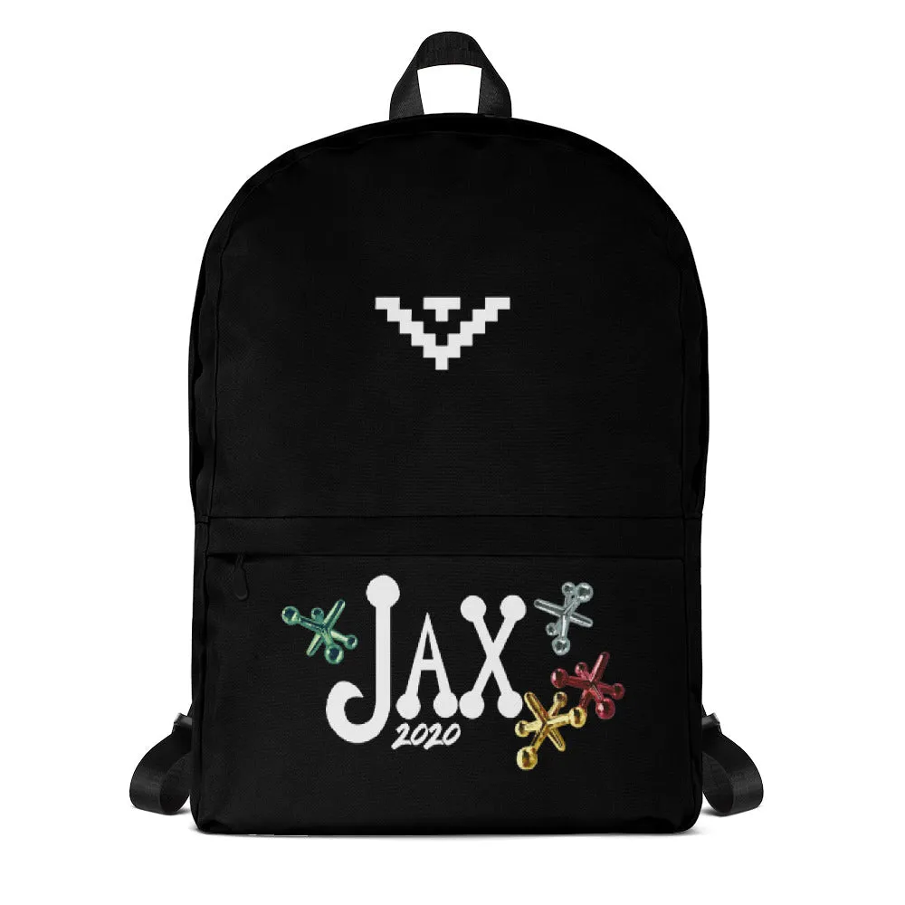 Black Logo Backpack
