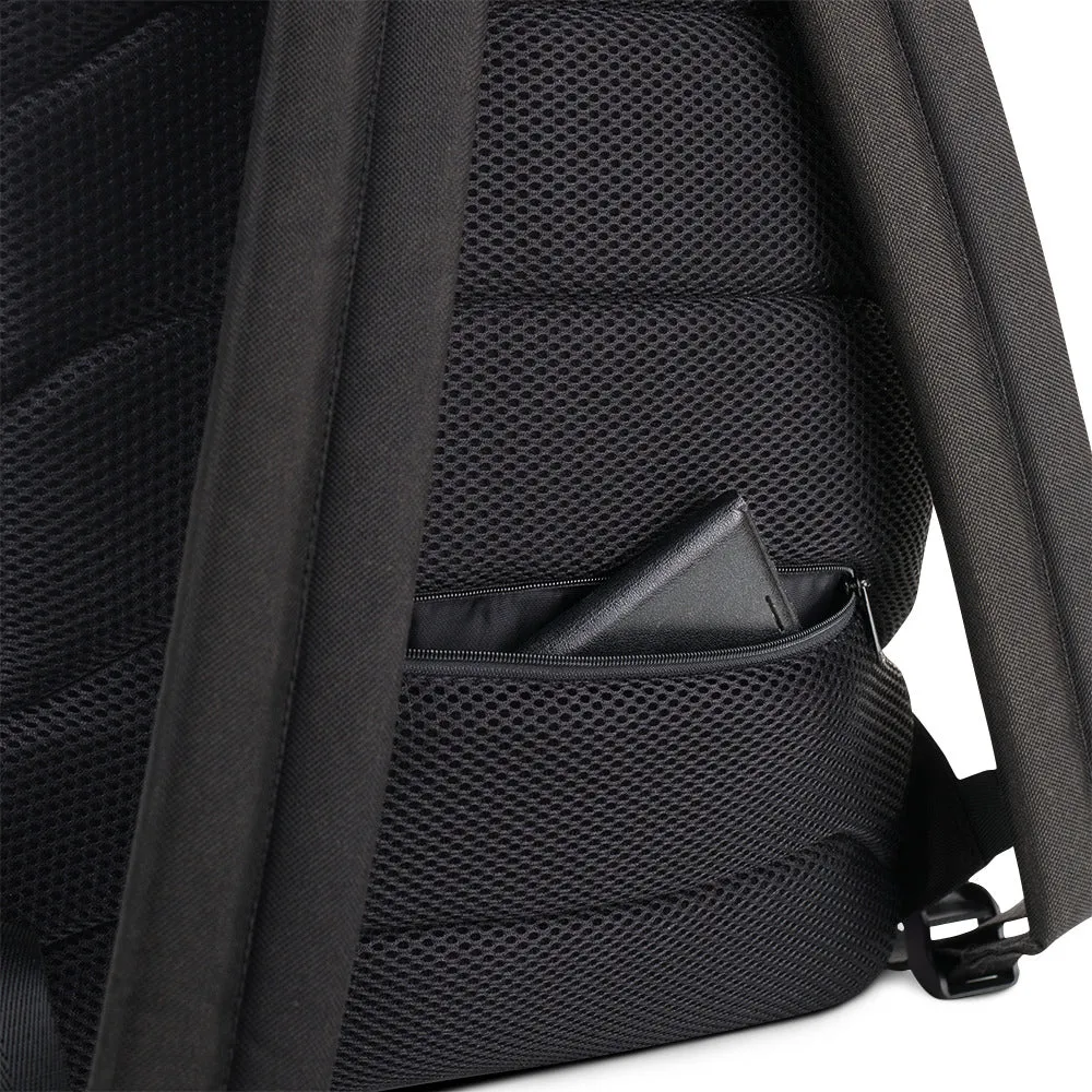 Black Logo Backpack