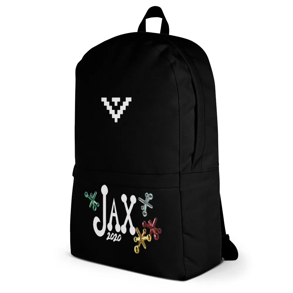 Black Logo Backpack