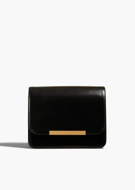 Bridget Crossbody Bag in Black Leather