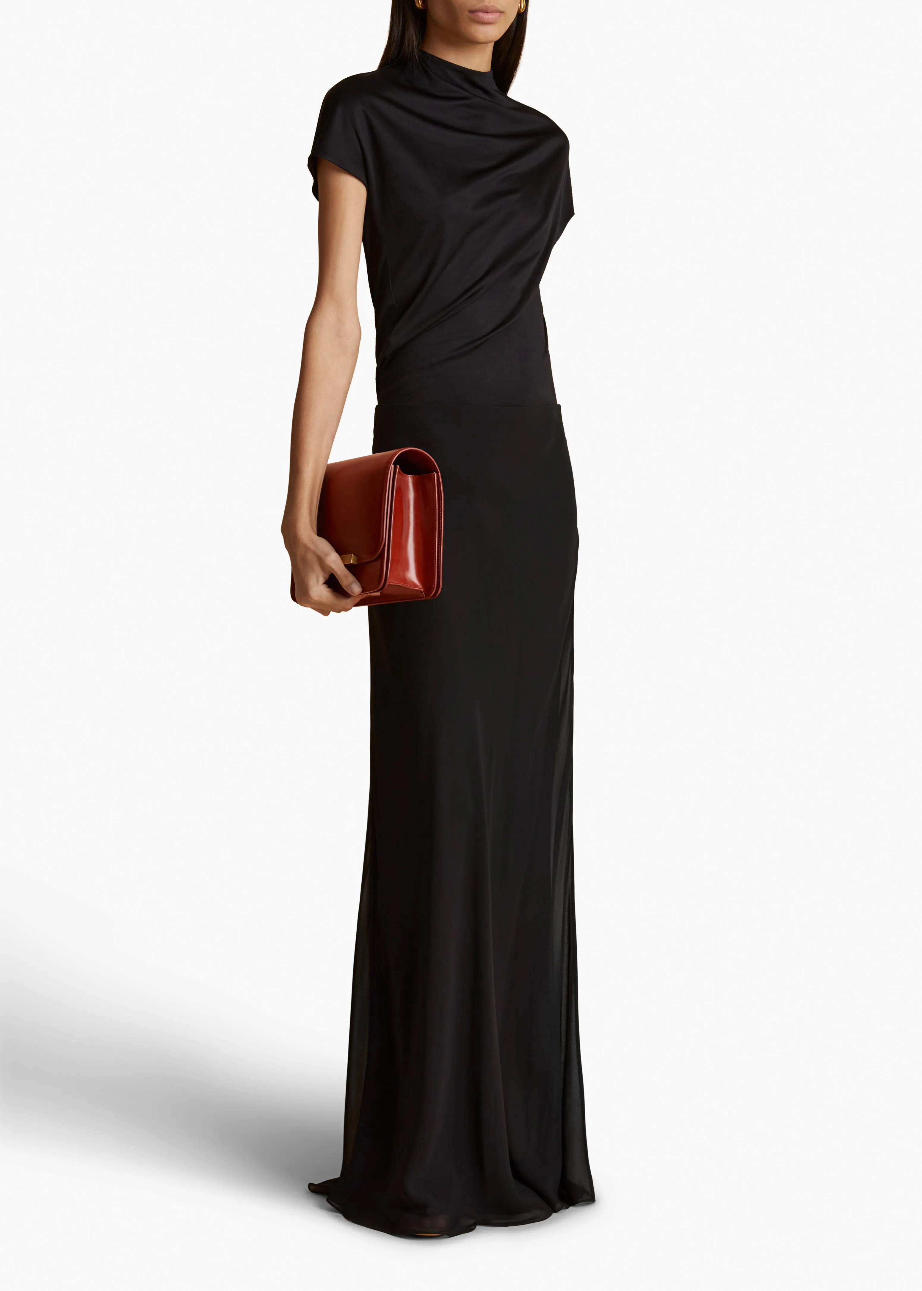 Bridget Crossbody Bag in Cognac Leather