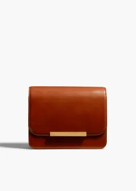 Bridget Crossbody Bag in Cognac Leather
