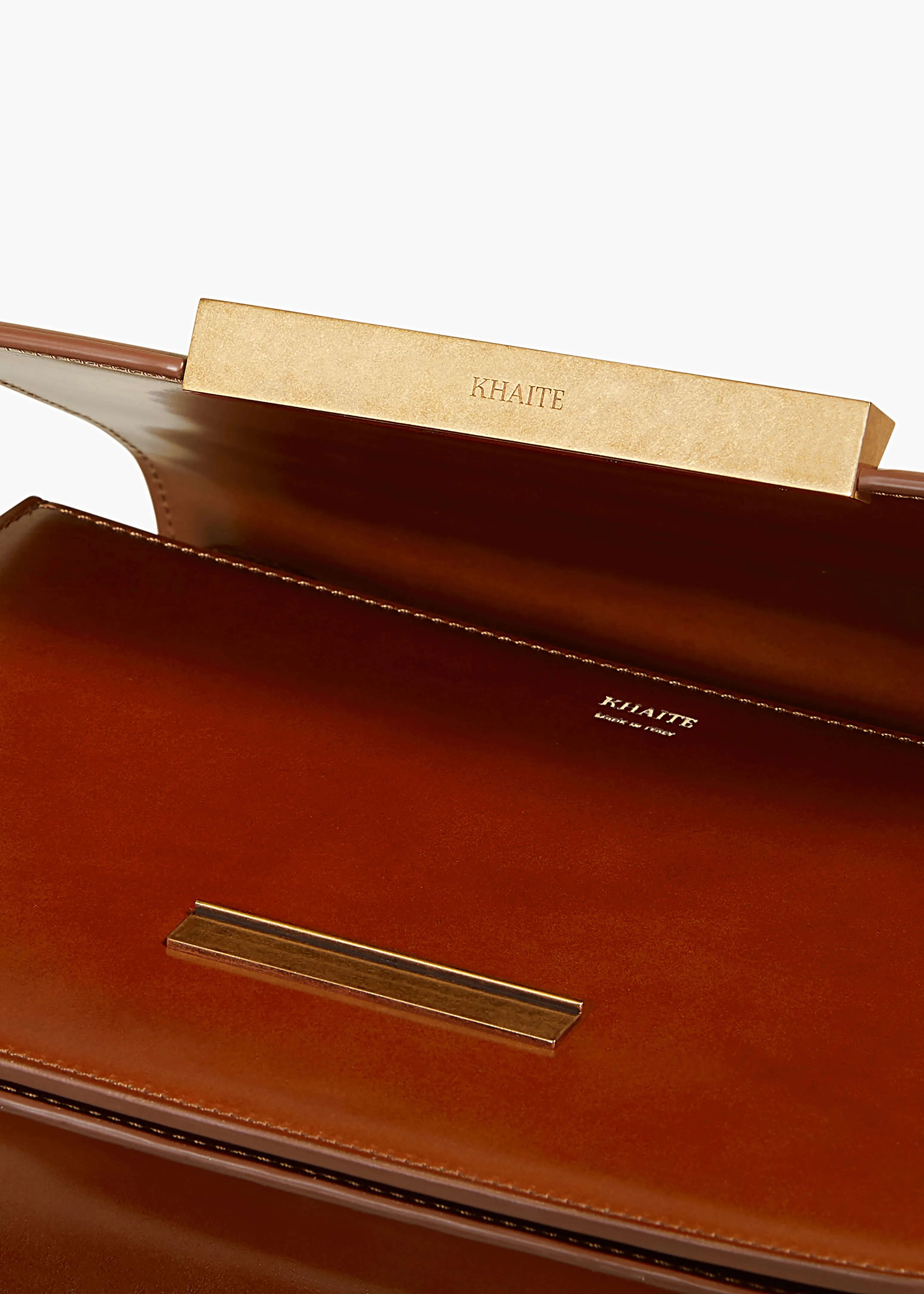 Bridget Crossbody Bag in Cognac Leather