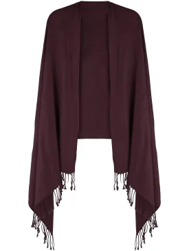 Brown Classic Pashmina Scarf Wrap