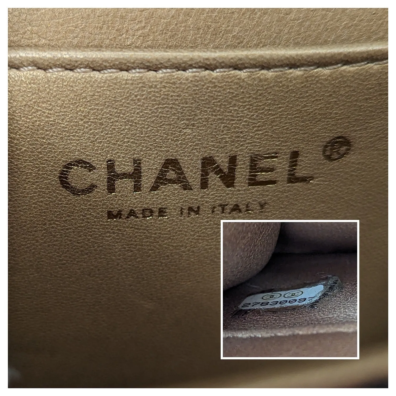 Chanel Bag Small Goatskin Quilted Chic Pearls Crossbody Flap
