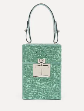 Crystal Pavé Alibi Top Handle Bag