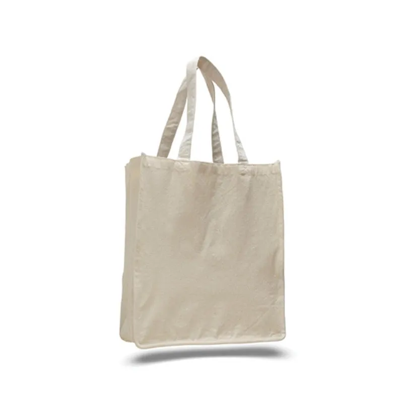 Custom 12 OZ Cotton Canvas Jumbo Tote Bag