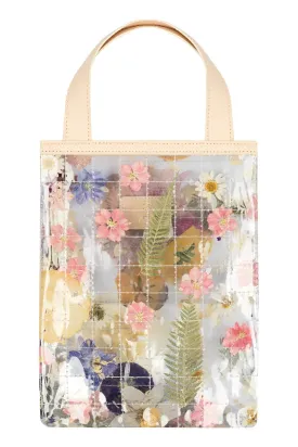 Dauphinette - Crushed Garden Quilted Tote