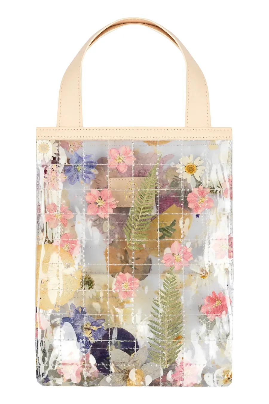Dauphinette - Crushed Garden Quilted Tote