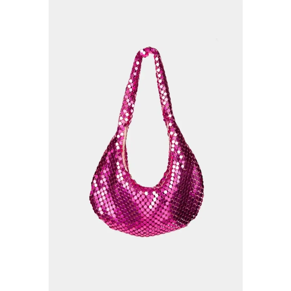 Dazzling Sequin Disc Handbag for Luxury Fashion Enthusiasts