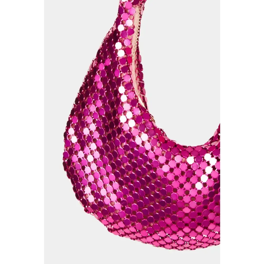 Dazzling Sequin Disc Handbag for Luxury Fashion Enthusiasts
