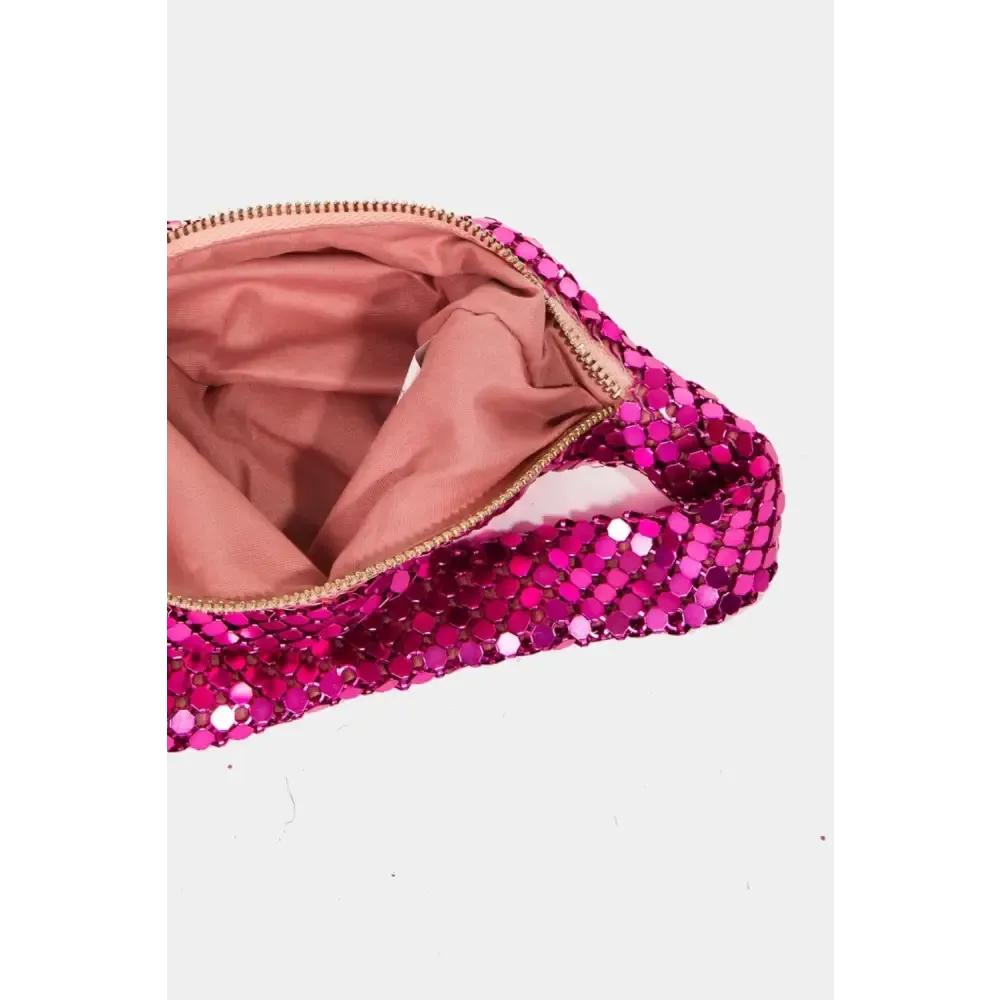 Dazzling Sequin Disc Handbag for Luxury Fashion Enthusiasts