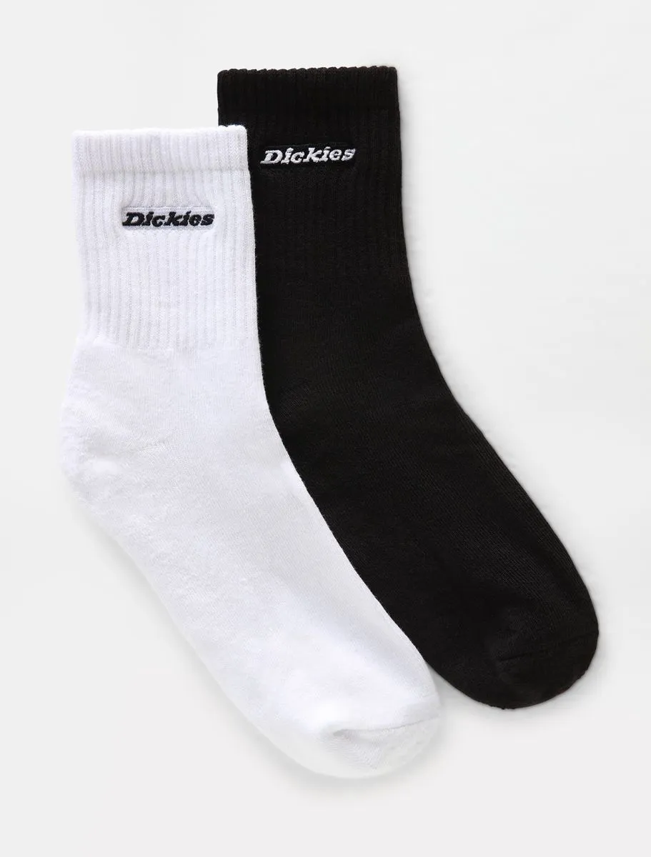 Dickies Unisex New Carlyss Socks Black/White DK0A4XJYBLW