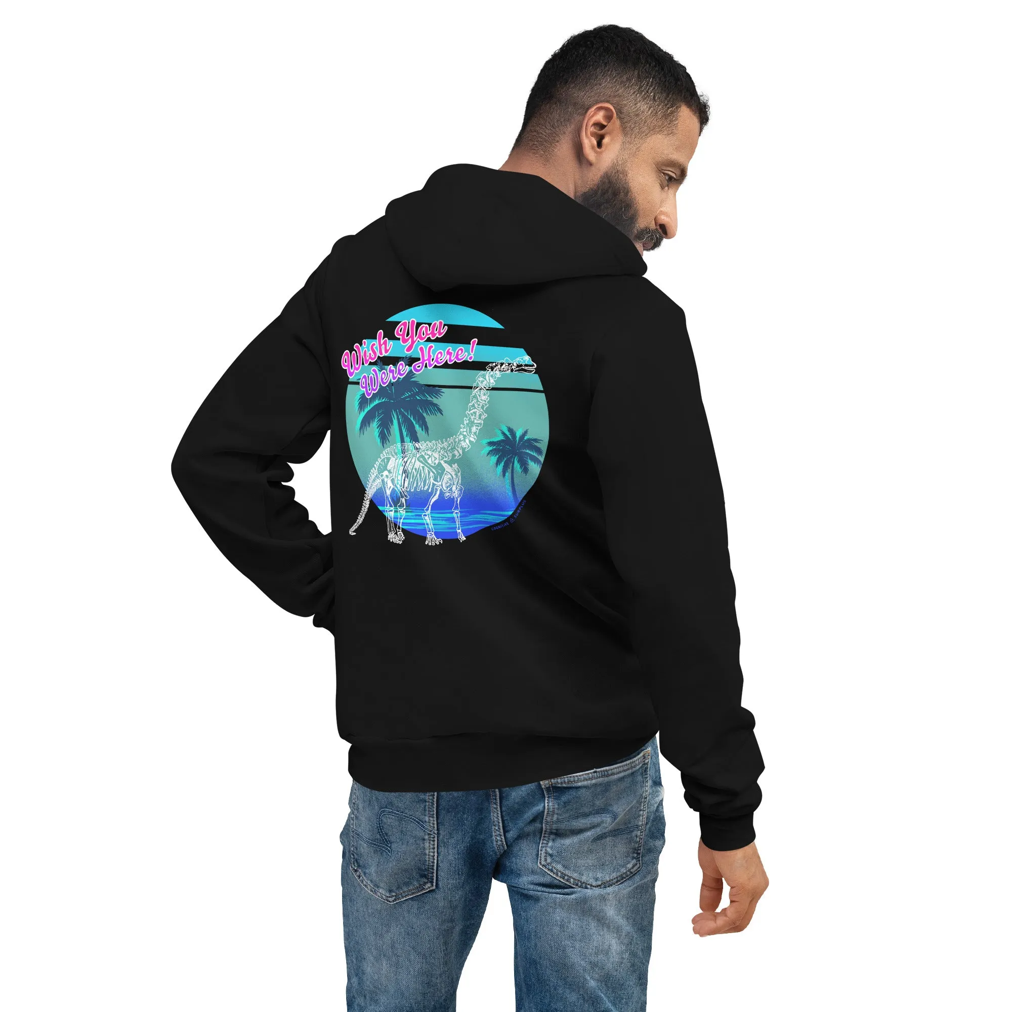 Dinosaur Wish You Were Here Hoodie