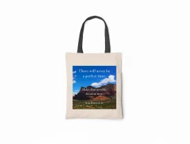 Disappointing Affirmations - Make a Terrible Decision Canvas Tote Bag