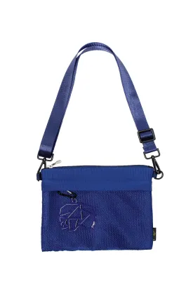 ELEPH ORIGAMI CROSSBODY PLEAT : Navy