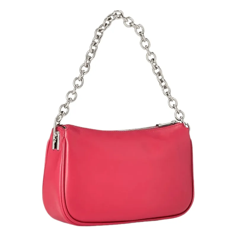 Furla 'Moon' Small Shoulder Bag - Papavero