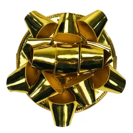 Glamorous Gold Glitter Ribbon Christmas Bow Handbag by Bewaltz - Purse