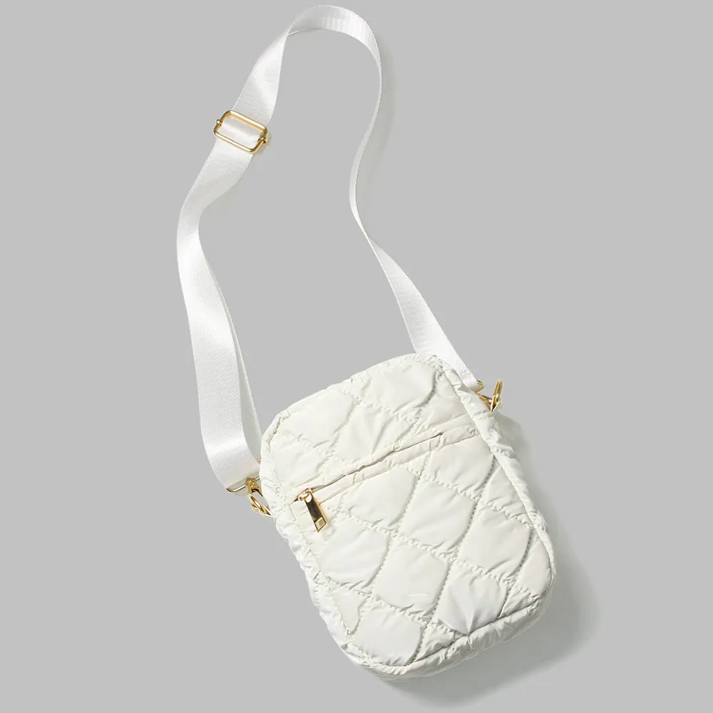 Glossy Puffer Mini Crossbody
