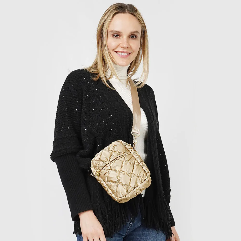 Glossy Puffer Mini Crossbody