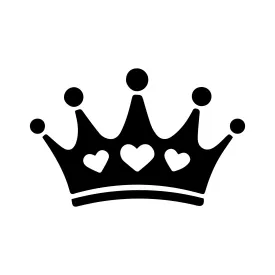 Holographic Motif for Live Printing - Crown