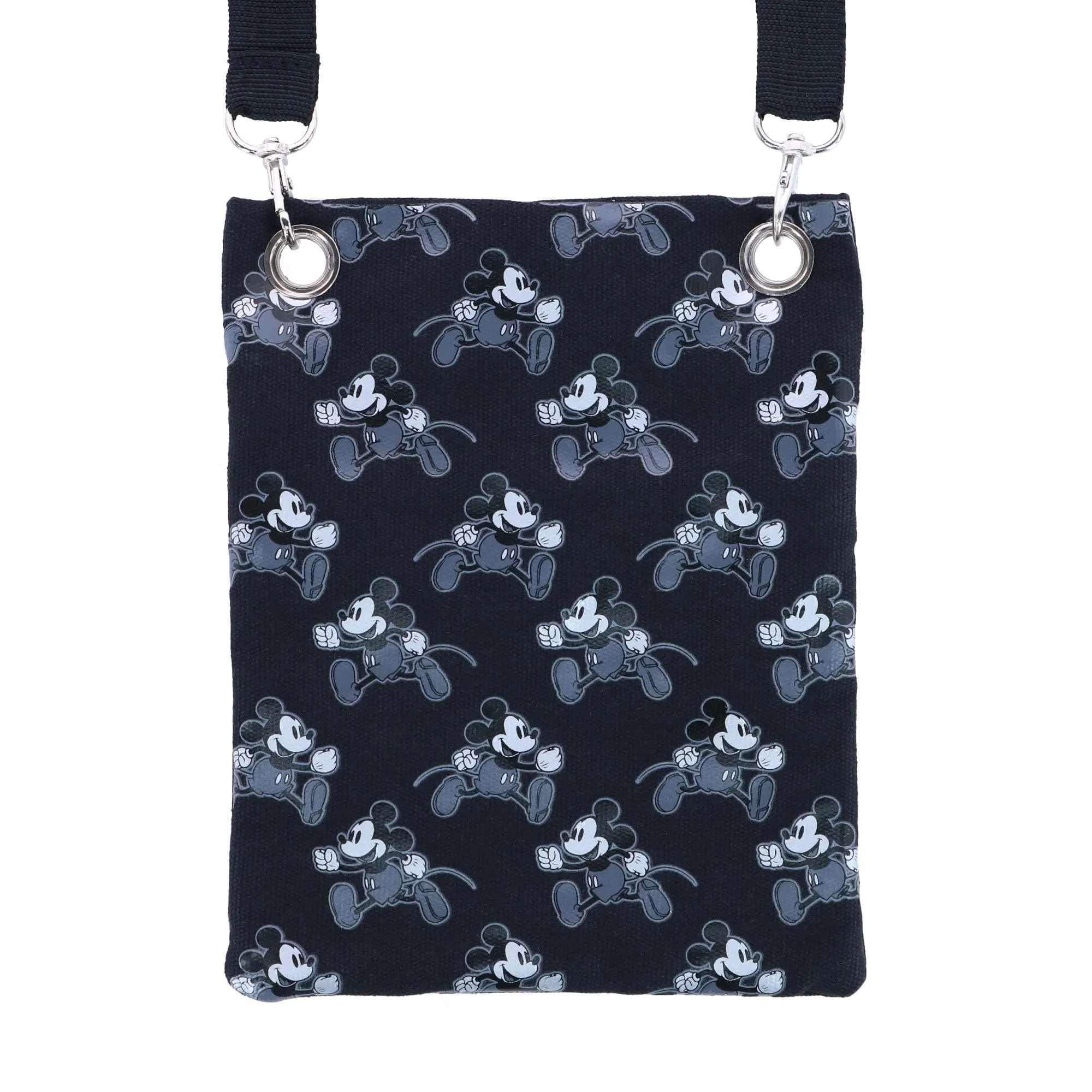 Jerry Leigh Disney Mickey Mouse Places to See Passport Crossbody Bag