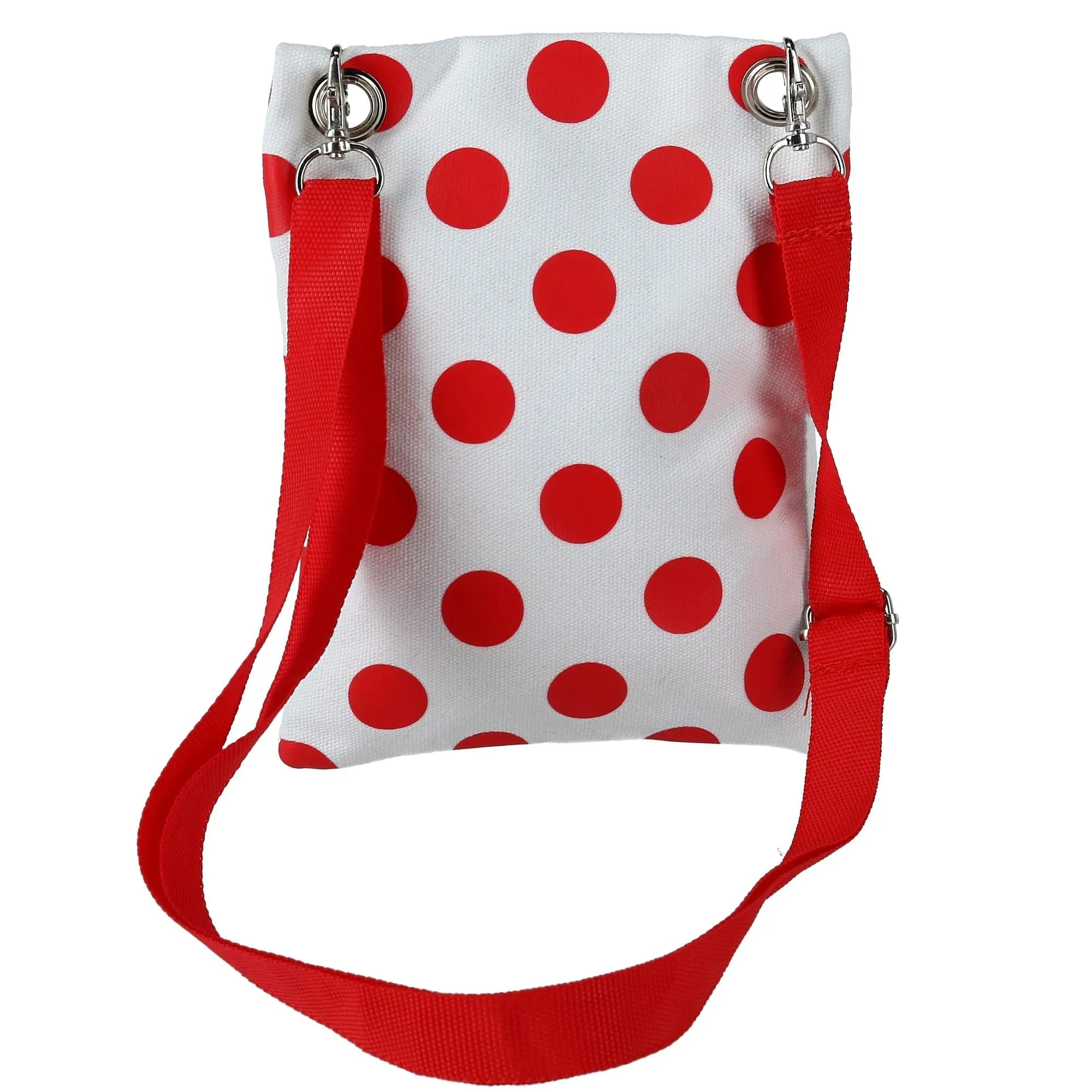 Jerry Leigh Disney Minnie Mouse Polka Dot Passport Crossbody Bag