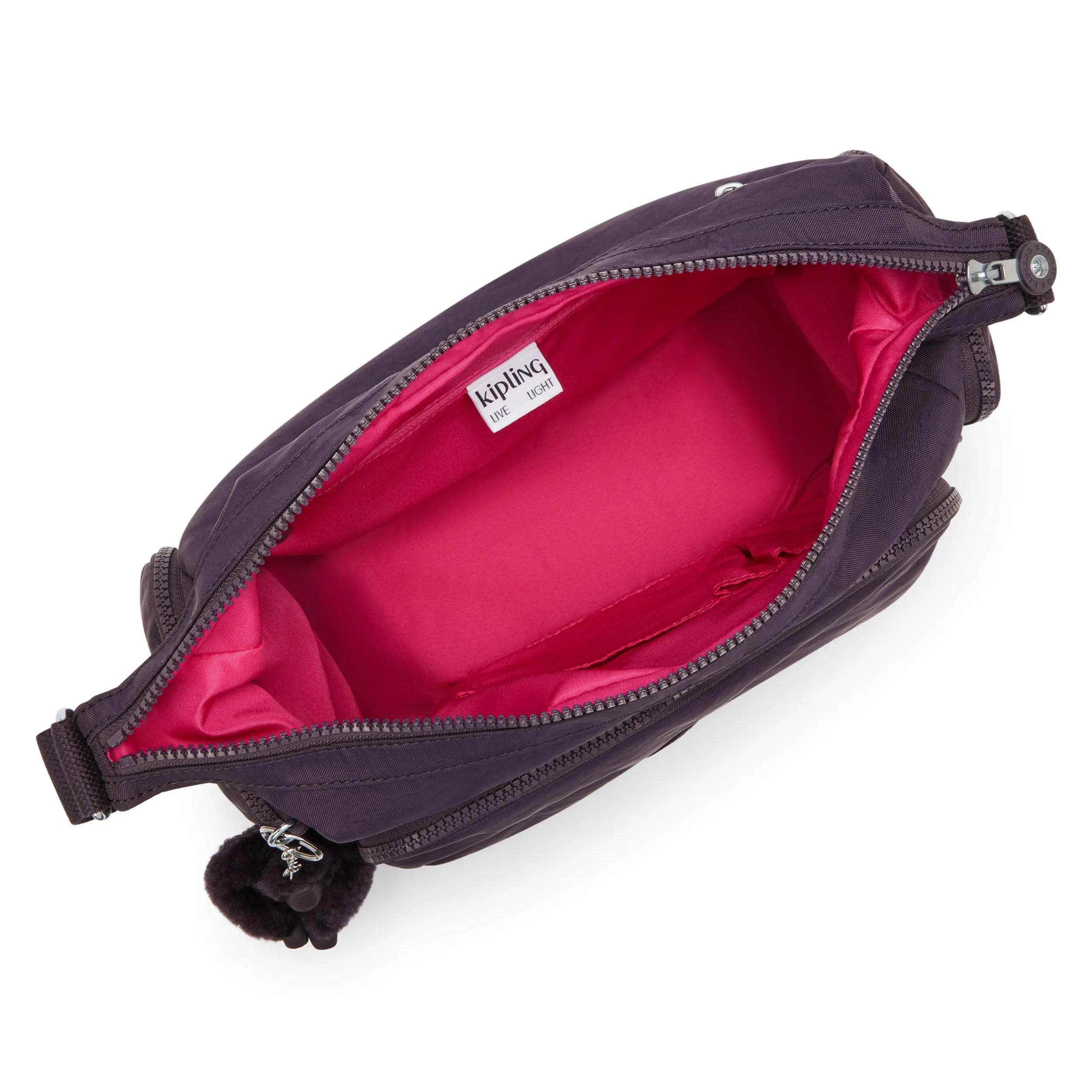 Kipling Gabb Ultimate Plum Large Crossbody I5740-67U