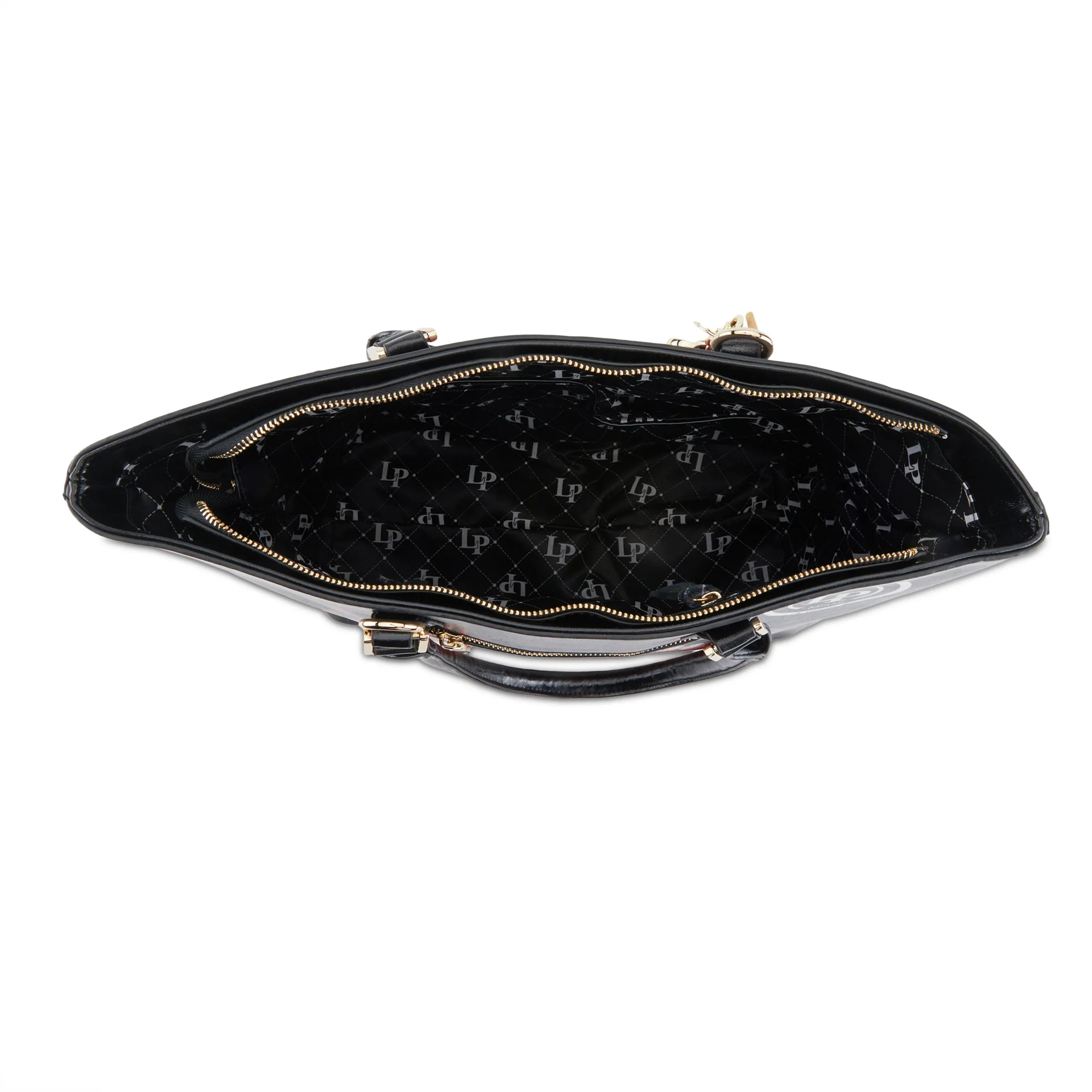 LA PHILIPE LP1021-16 RED LIPS HANDBAG-TOTE