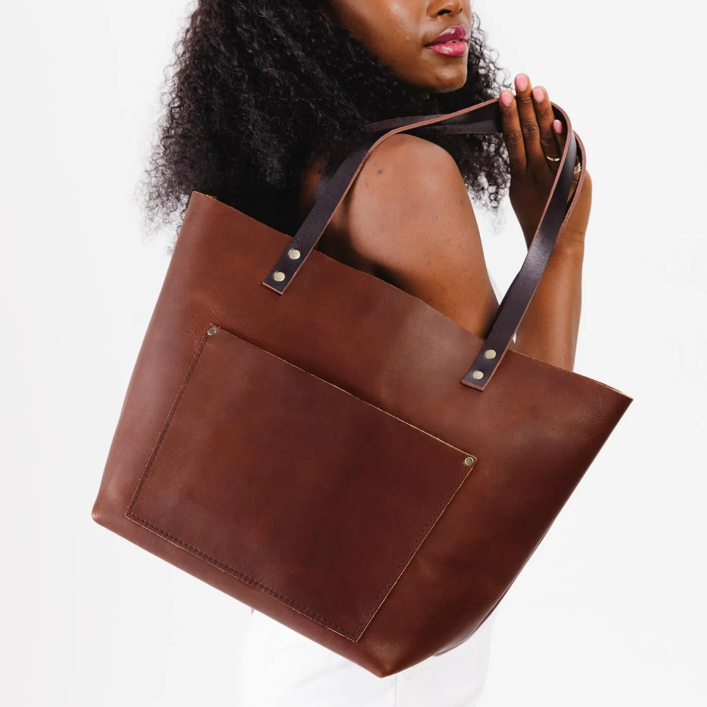 Leather Tote Bag