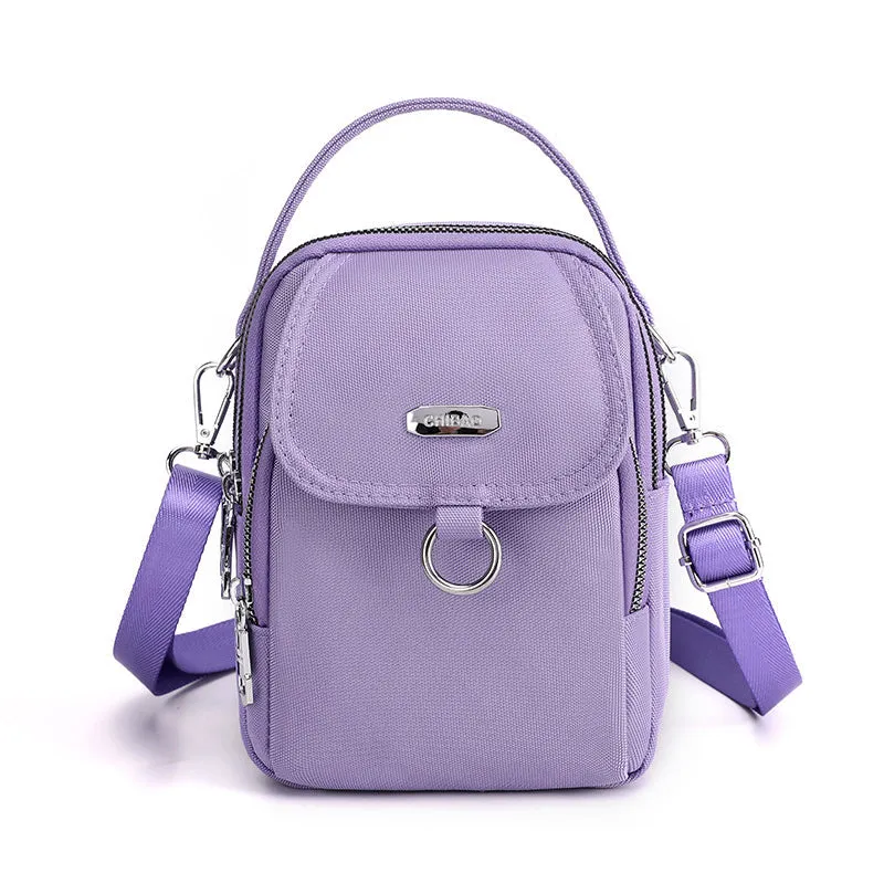 Lightweight Waterproof Multi-Pocket Crossbody Bag