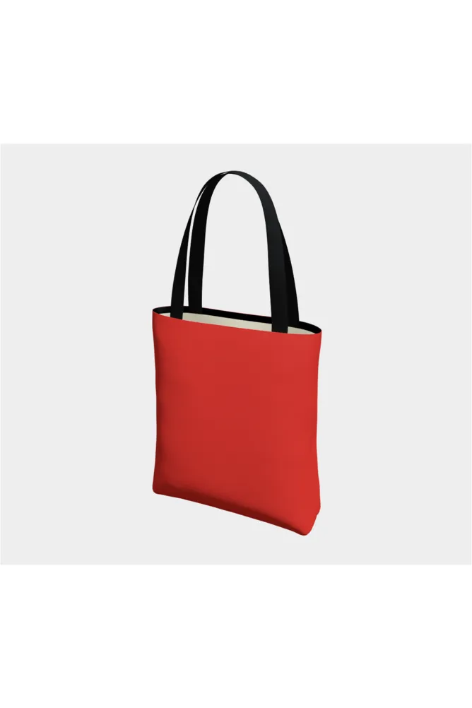 Lipstick Red Tote Bag