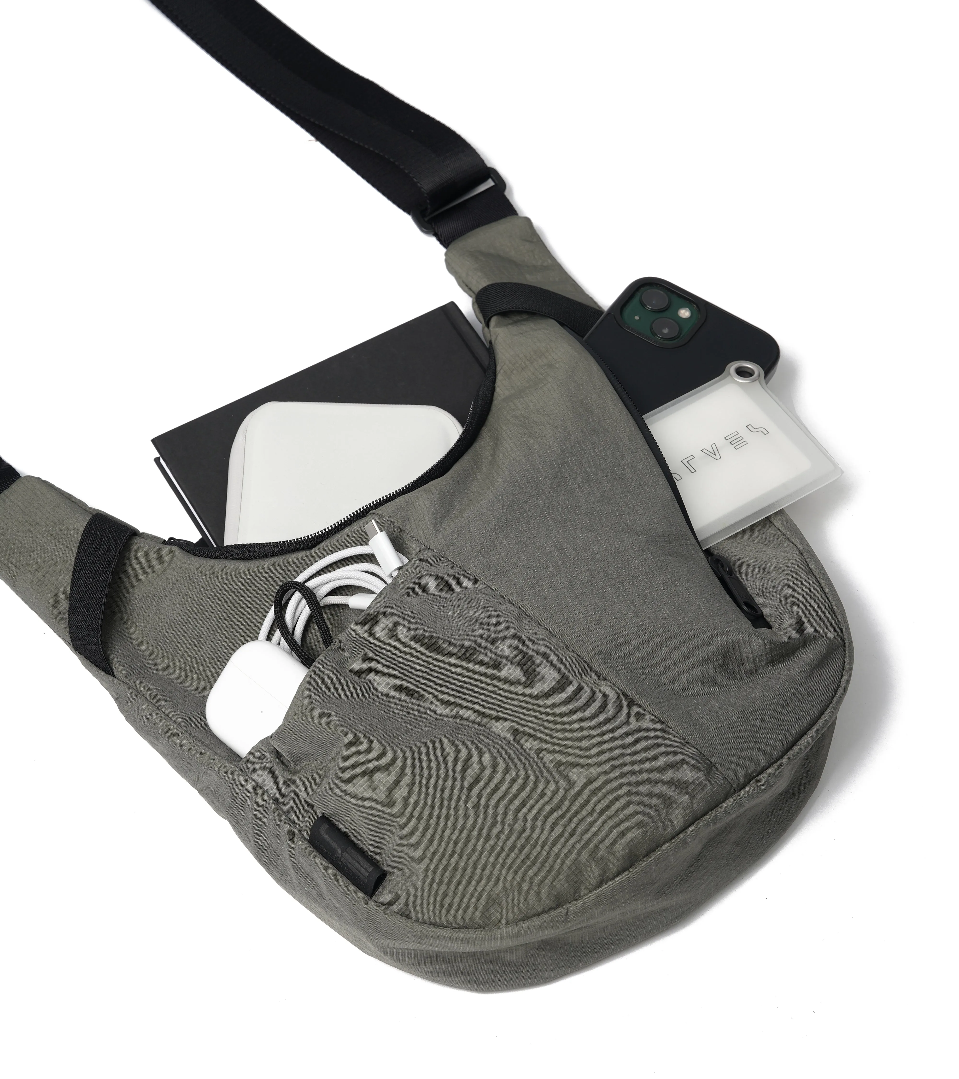 M1 | ECOYA® CROSSBODY BAG SAGE GREEN