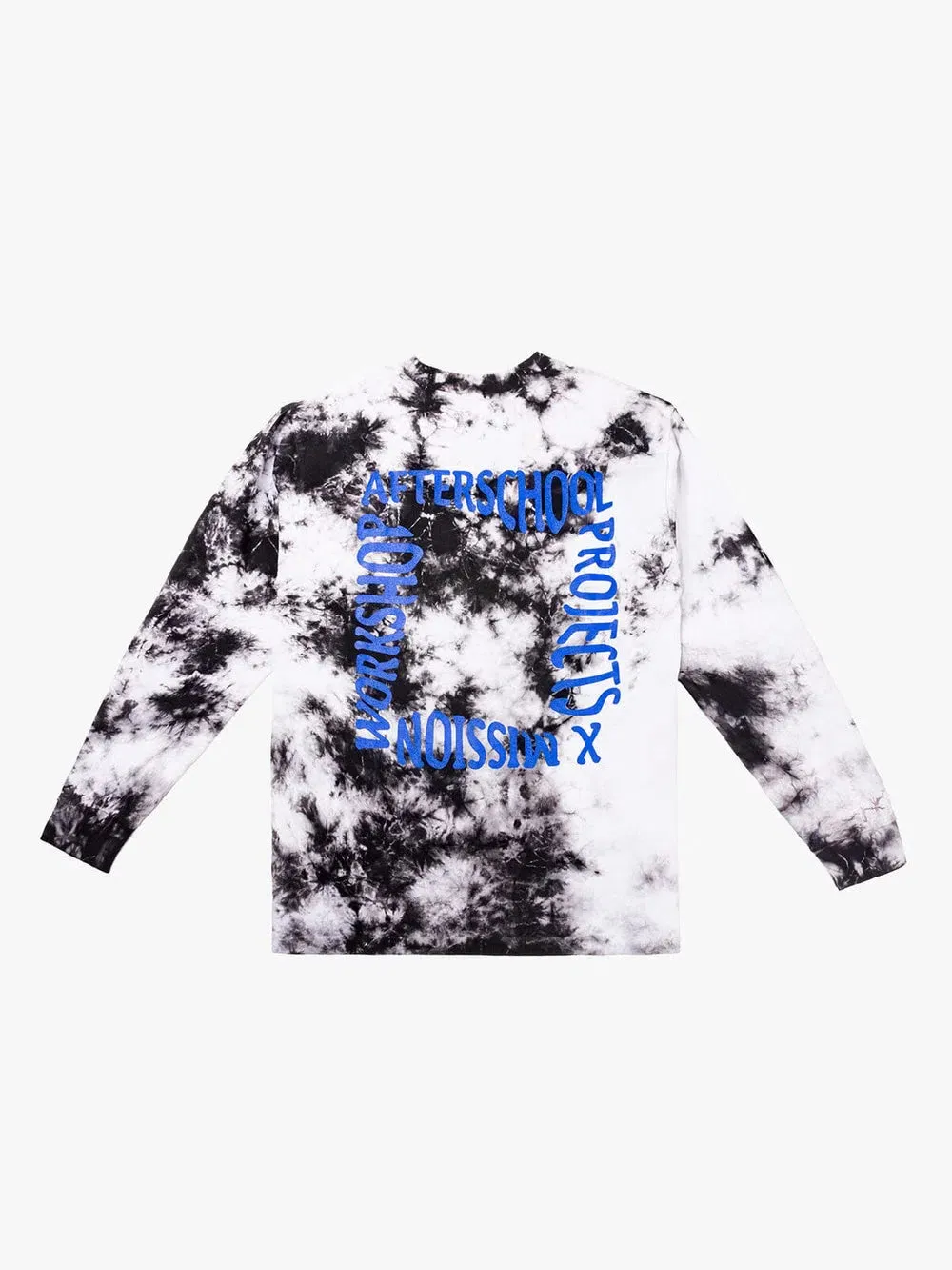 MISSION WORKSHOP MW X ASP LS Hand Dyed Tee - Black