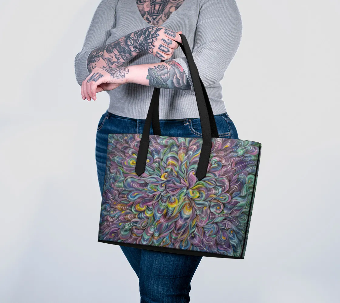 MOONSHINE VEGAN LEATHER TOTE BAG | ARTFOOL